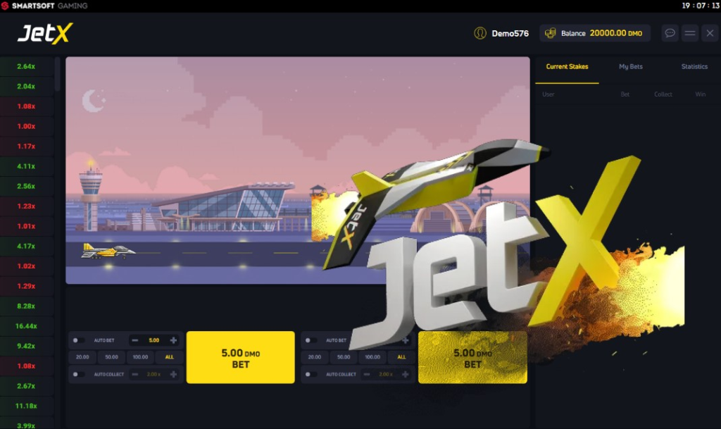 Jet X Payouts and Coefficients